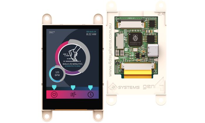 4D Systems gen4-RP2350-24CT LCD Colour Display Touch Screen, 2.4 in, 240 x 320 pixel
