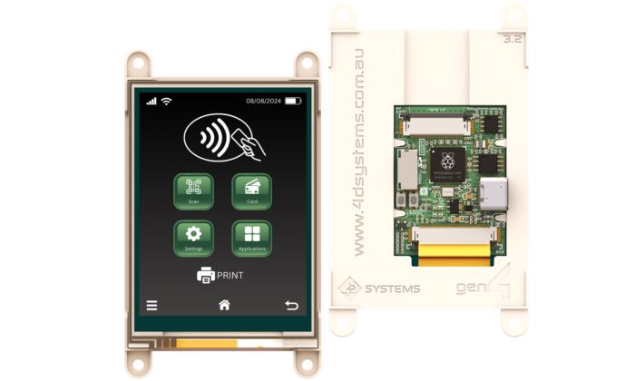 4D Systems gen4-RP2350-32T TFT LCD Display Touch Screen, 3.5 in, 240 x 320 pixel