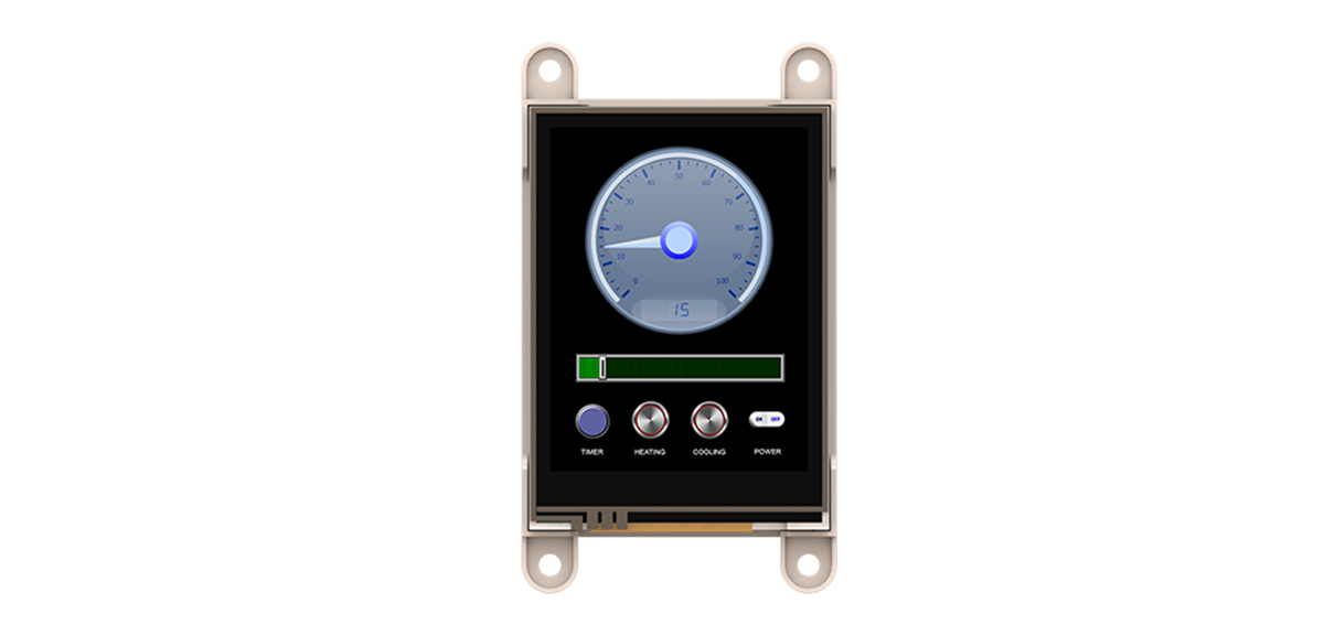 4D Systems gen4-uLCD-24PT-AR LCD Display Module Touch Screen, 60.96 mm, 240 x 320 pixel