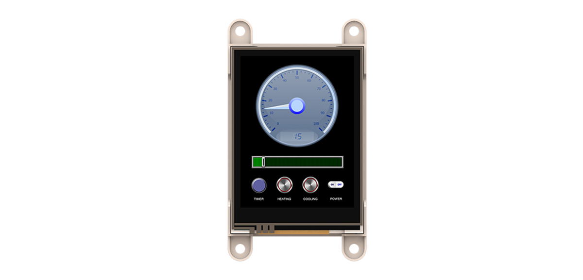 4D Systems Gen4 Diablo16 with 60.96 mm Resistive Touch Screen