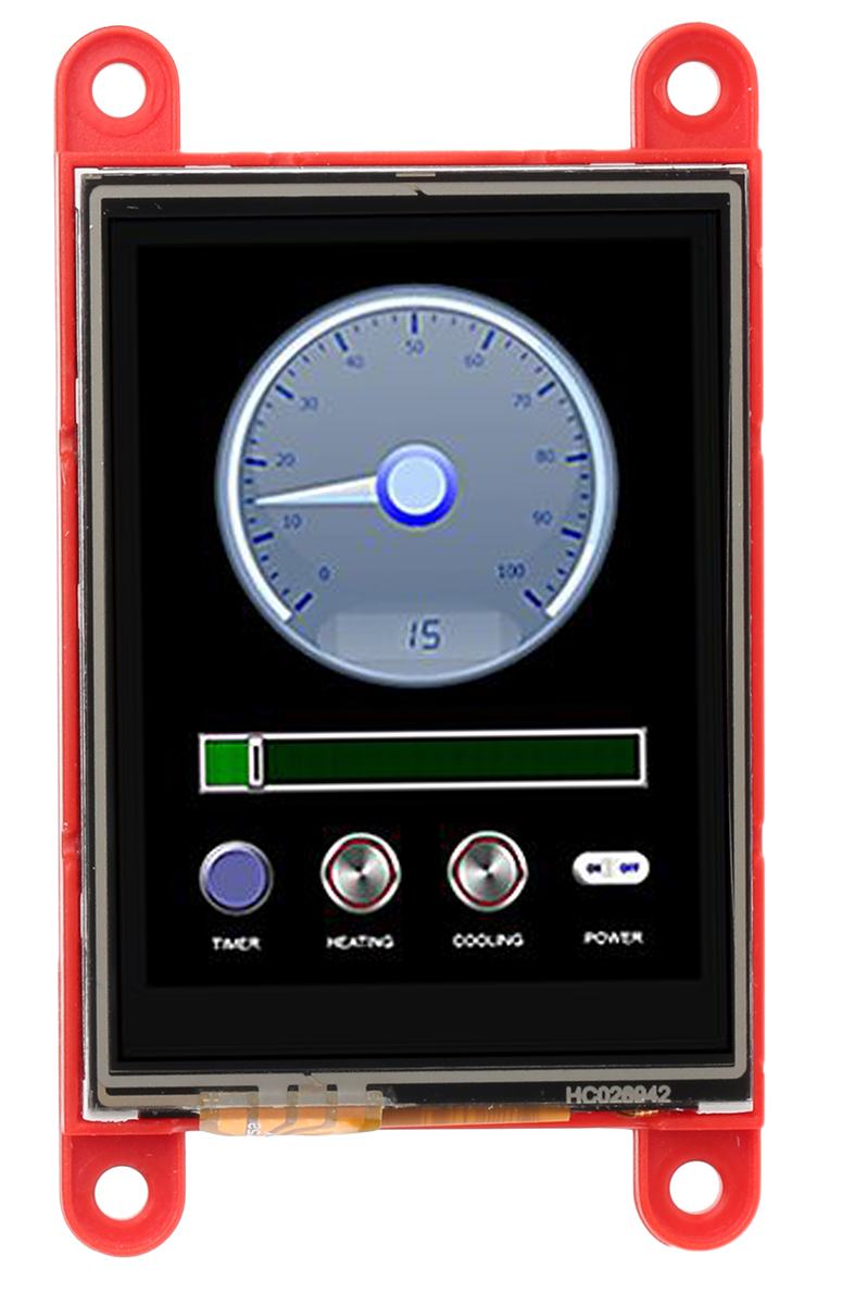 4D Systems gen4-uLCD-24PT LCD Display Module Touch Screen, 60.96 mm, 240 x 320 pixel