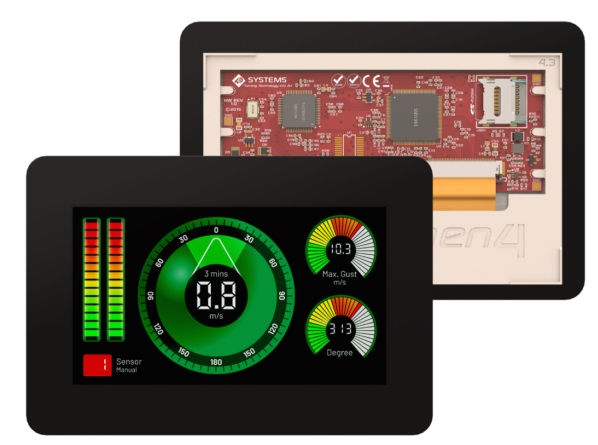 4D Systems gen4-uLCD-43DCT-CLB-SB LCD Colour Display Touch Screen, 4.3 in, 480 x 272 pixel