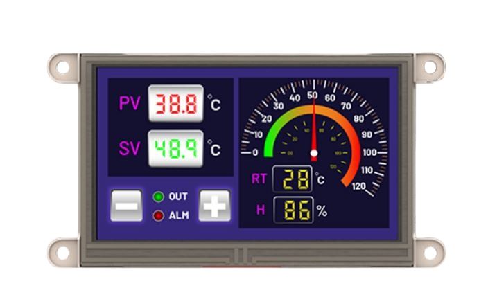 4D Systems gen4-uLCD-70DT-SB LCD Colour Display Touch Screen, 7 in, 800 x 480 pixel
