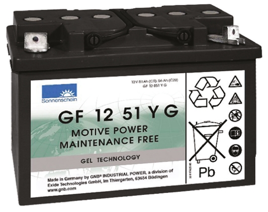 Sonnenschein 12 V Sealed Lead Acid Battery, 56 Ah, 175mm x 190 mm