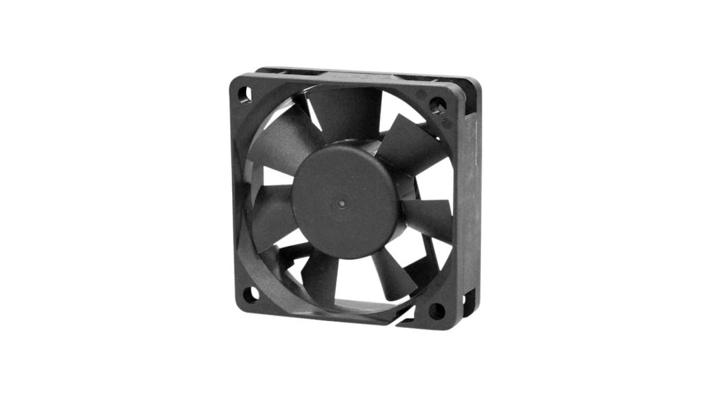 Sunon GF Series Axial Fan, 12V dc, 18.2 cfm, 960 mW, 80 mA Max, IP68 60 mm 60mm 12 mm