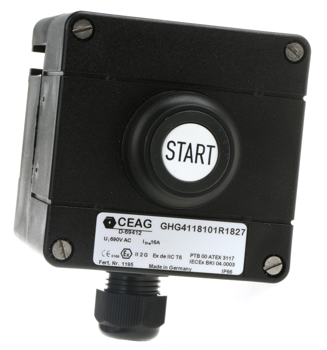 Eaton Push Button Control Station, IP65, IP67