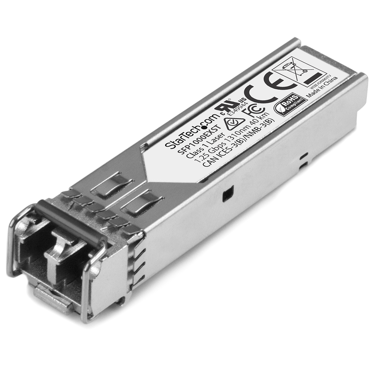 StarTech.com LC  Single Mode  Transceiver Module, Full Duplex, 1000Mbps
