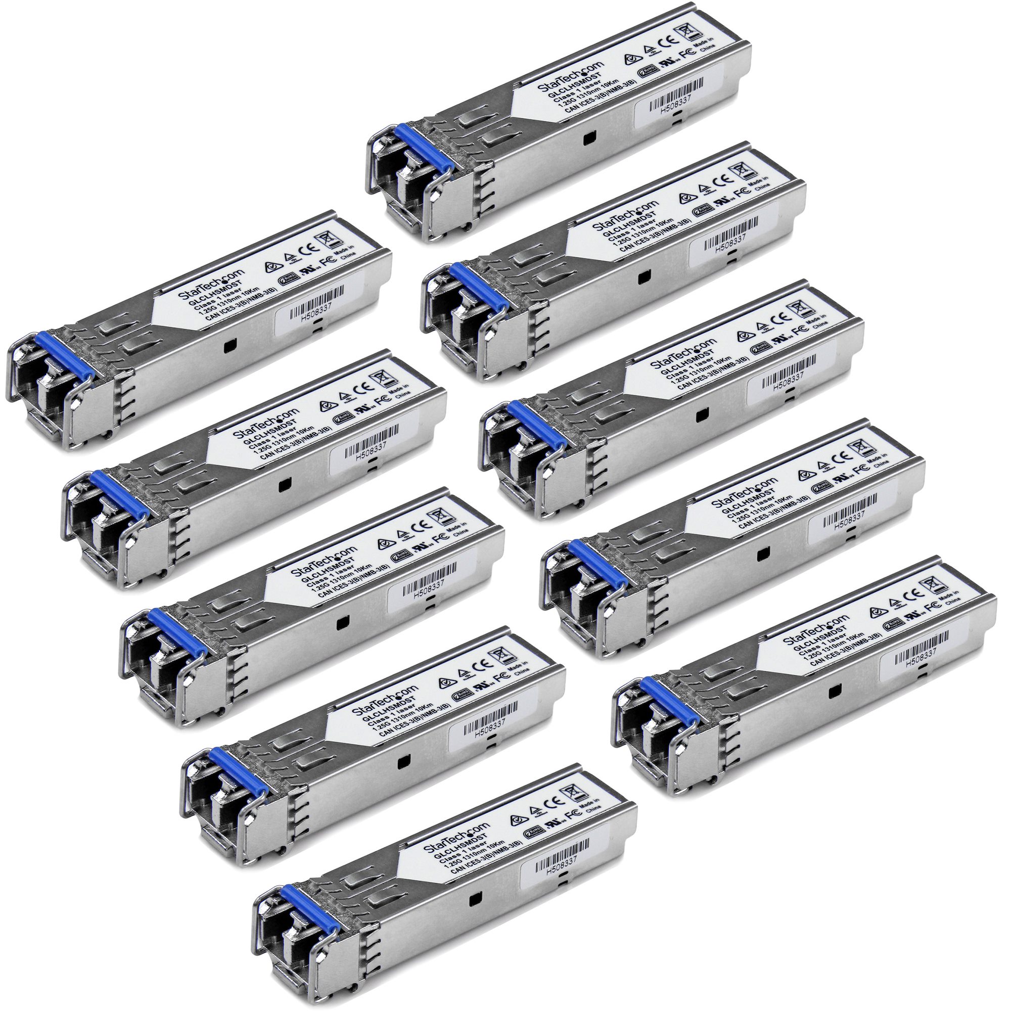 glclhsmd10st StarTech.com SFP  Transceiver Module, Full Duplex, 1000Mbps