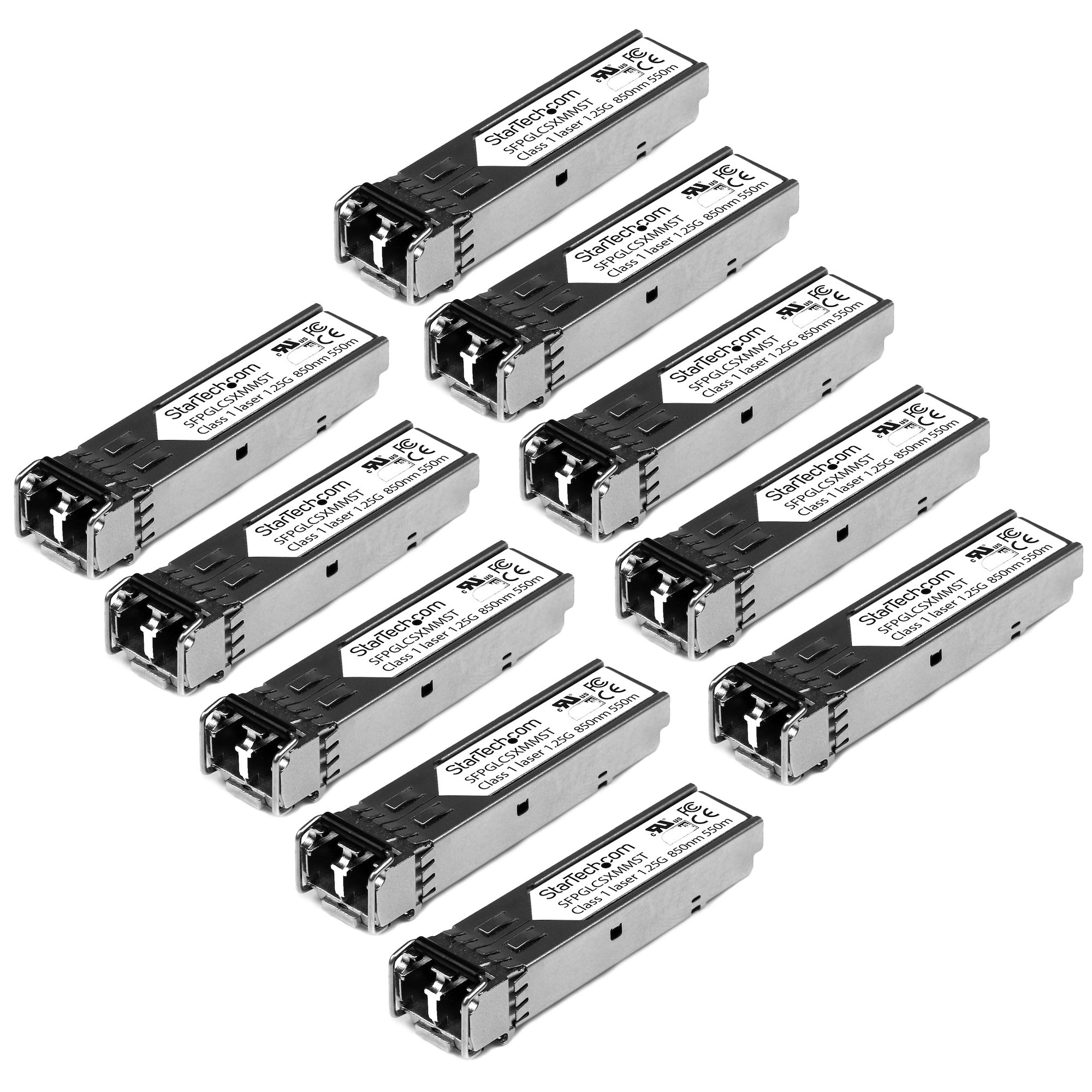 glcsxmm10pst StarTech.com LC  Multimode  Transceiver Module, Half Duplex, Full Duplex, 1000Mbps