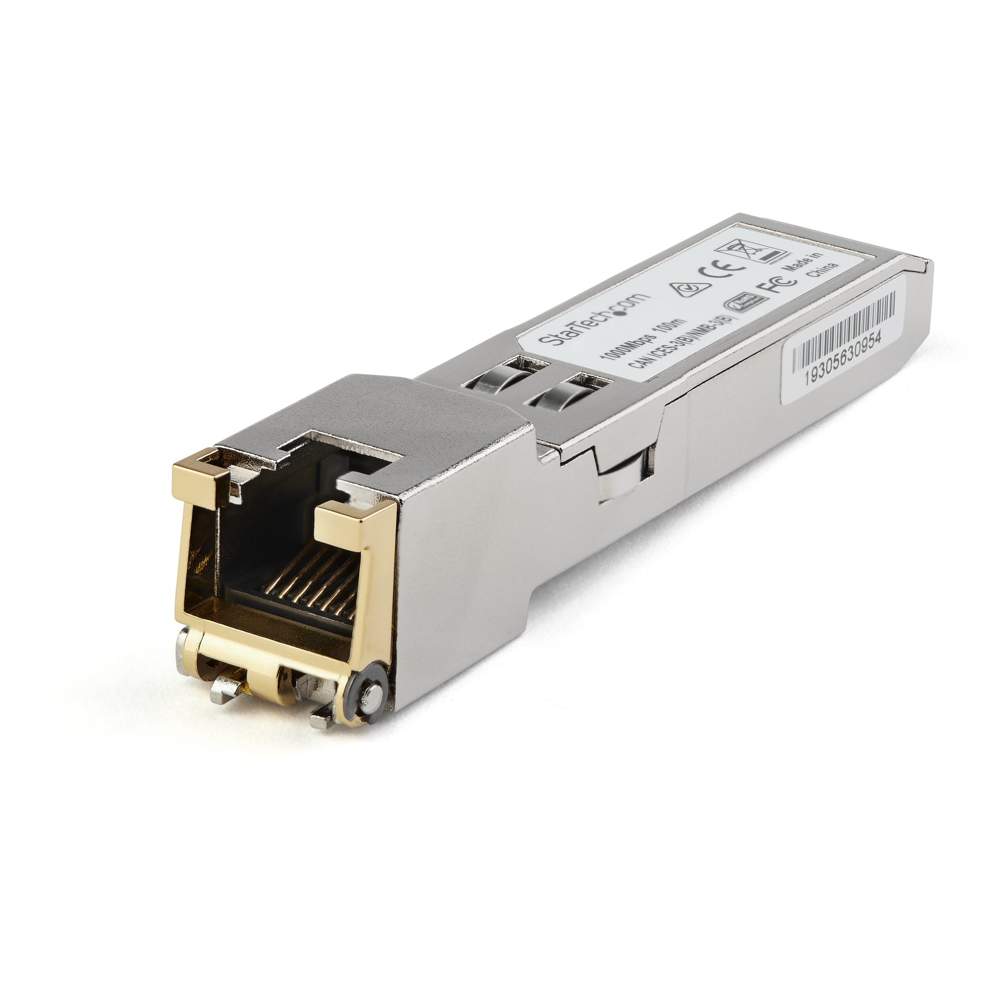 StarTech.com RJ45  Copper  Transceiver Module, 1000Mbps