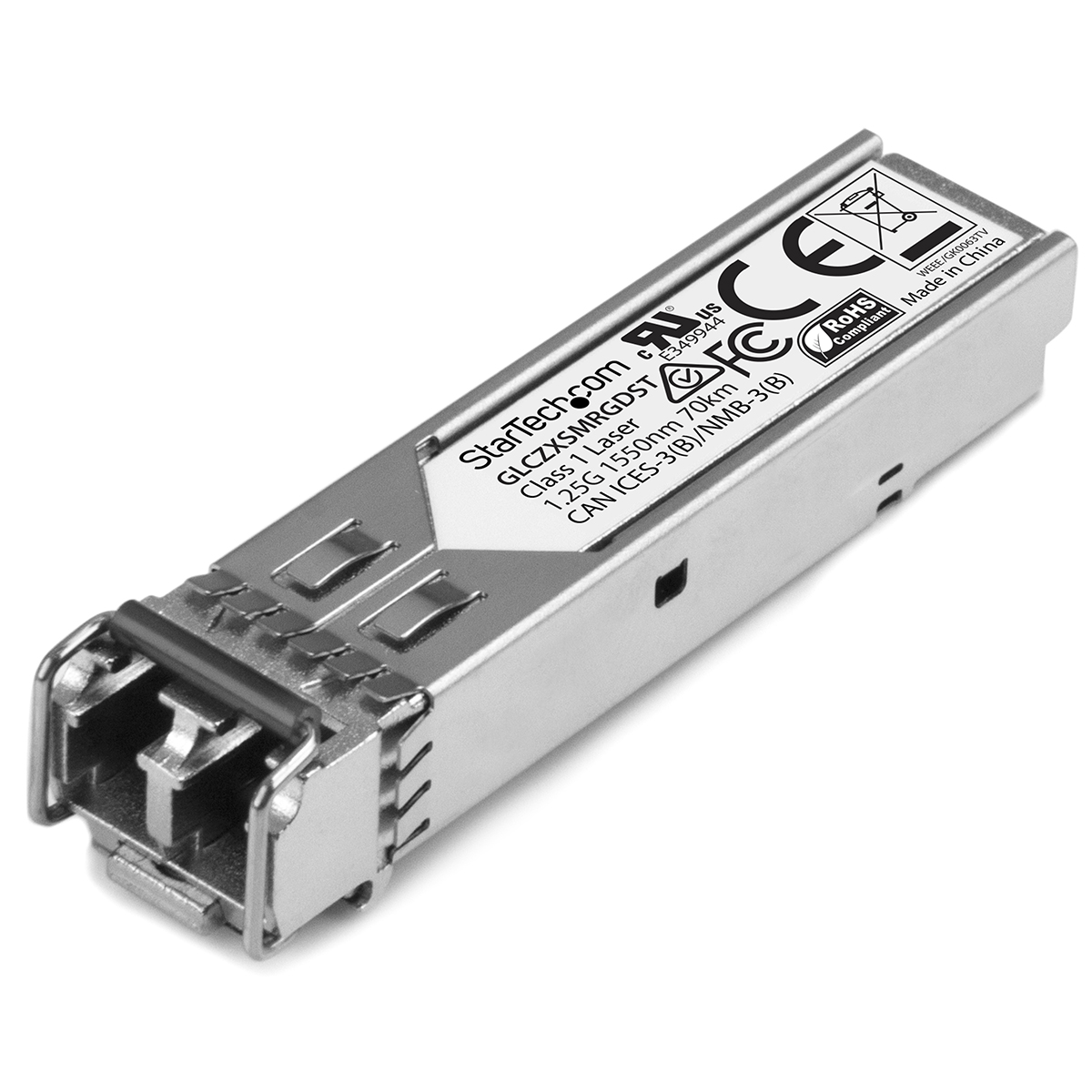 StarTech.com LC  Single Mode  Transceiver Module, Full Duplex, 1000Mbps