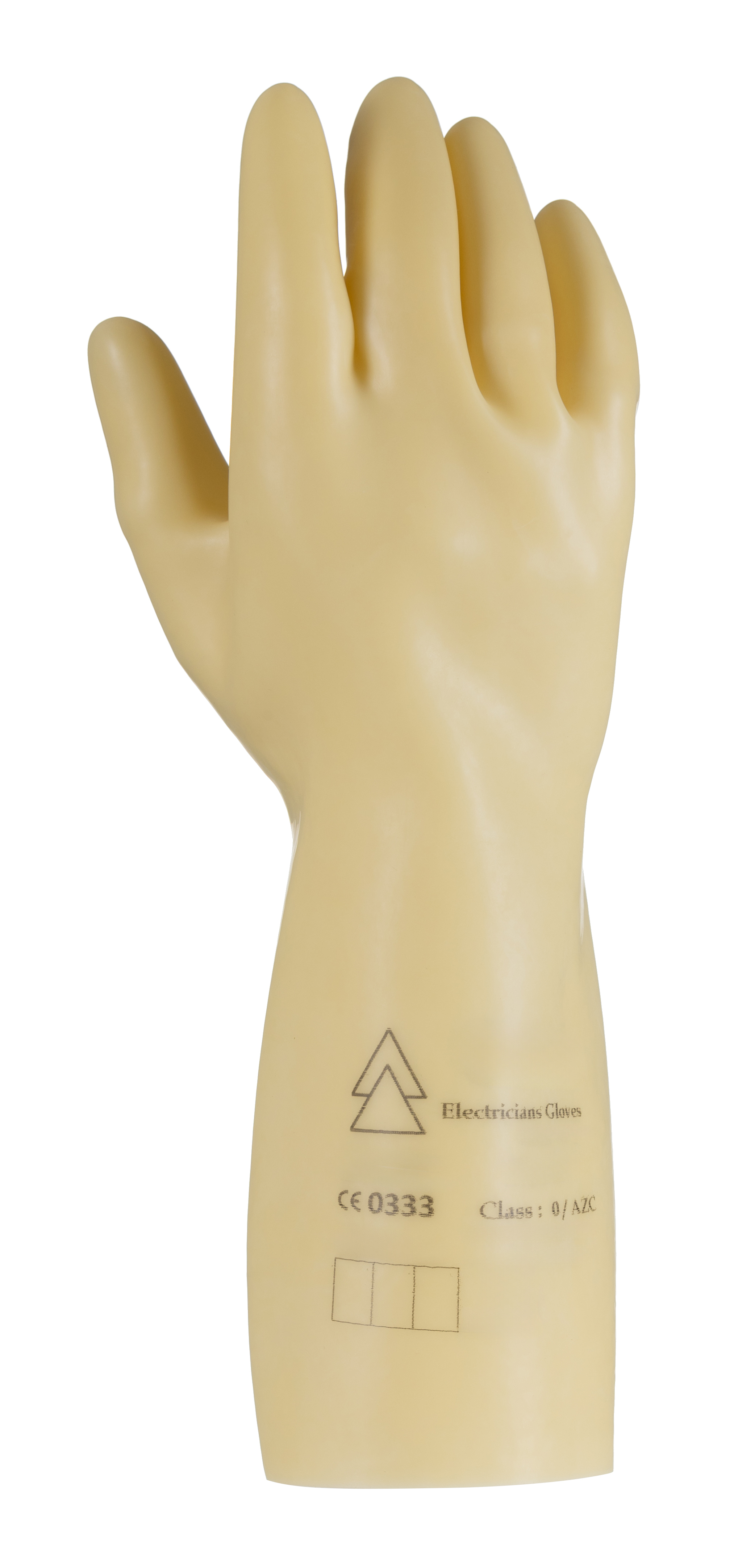 Penta GLE Beige Latex Electrical Insulating Gloves, Size 8, Latex Coating