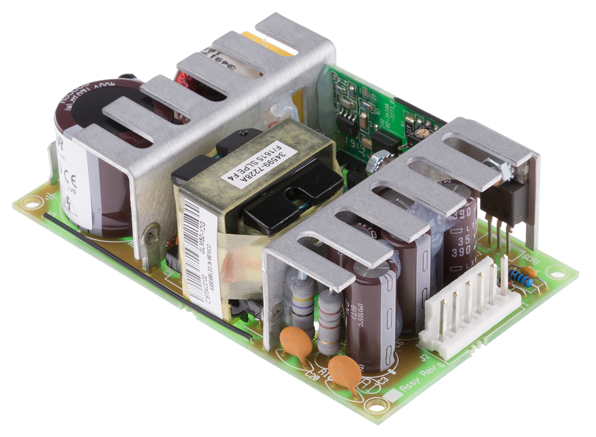 SL Power / Advanced Energy Switching Power Supply, GLM50-12G 12V dc, 4.2A, 50 W, Input 90V ac to  264V ac