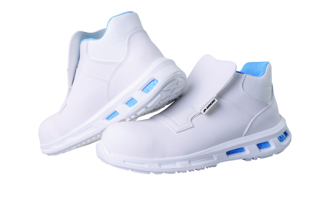 AIMONT GLYCINE IAIA111 Unisex White Safety Shoes, UK 7, EU 41
