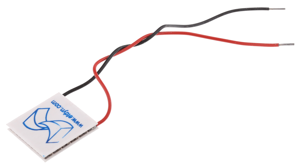 European Thermodynamics Seebeck Effect Module,  1.8 W, 1.8 A, 3.9V, 30 mm x 30mm x 3.8 mm