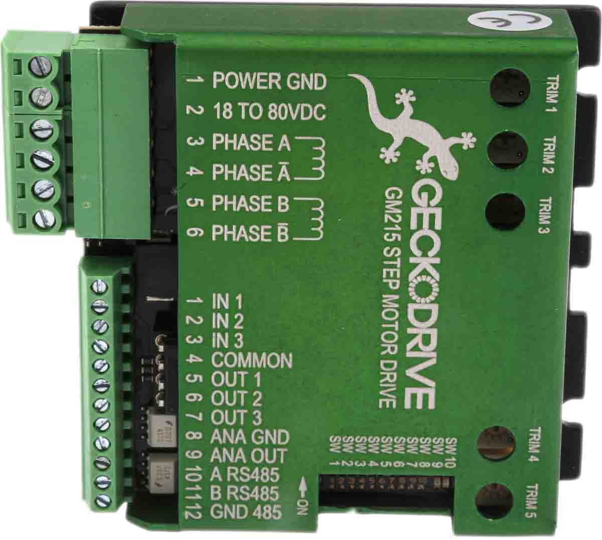 gm215 Geckodrive Stepper Motor Controller, 7A, Motion Control Program, Step/Direction Step Motor Drive Function
