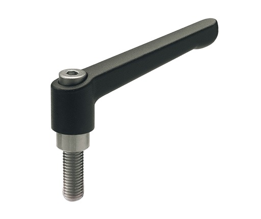 Ganter Zinc Plated Steel Clamping Lever GN.15281, M8
