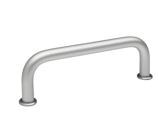 Ganter Natural Natural Aluminium Handle 43 mm Height, 88mm Width, 88 mm Length