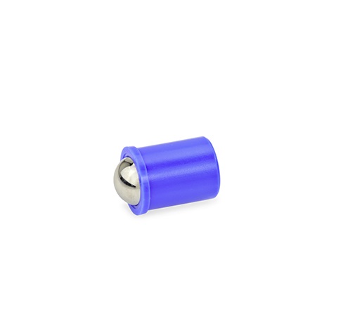 Ganter Technopolymer Ball & Spring Plunger, 5 mm Long