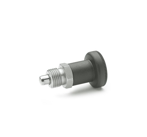 Ganter Stainless Steel M16 x 1.5 mm Index Plunger, 54 mm Long
