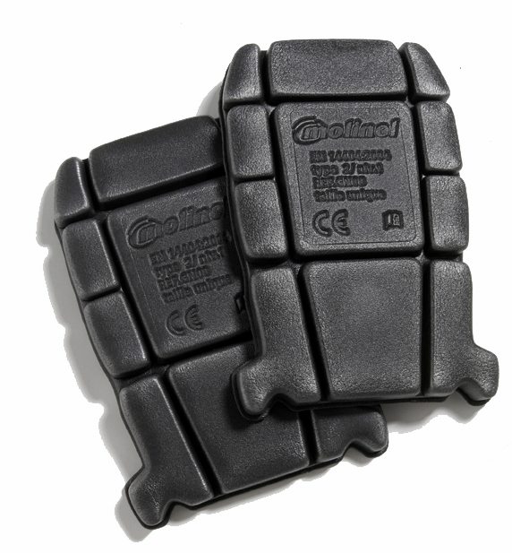 MOLINEL Grey Polyethylene Knee Pad, Trouser Knee Pocket Resistant to Abrasion Resistant