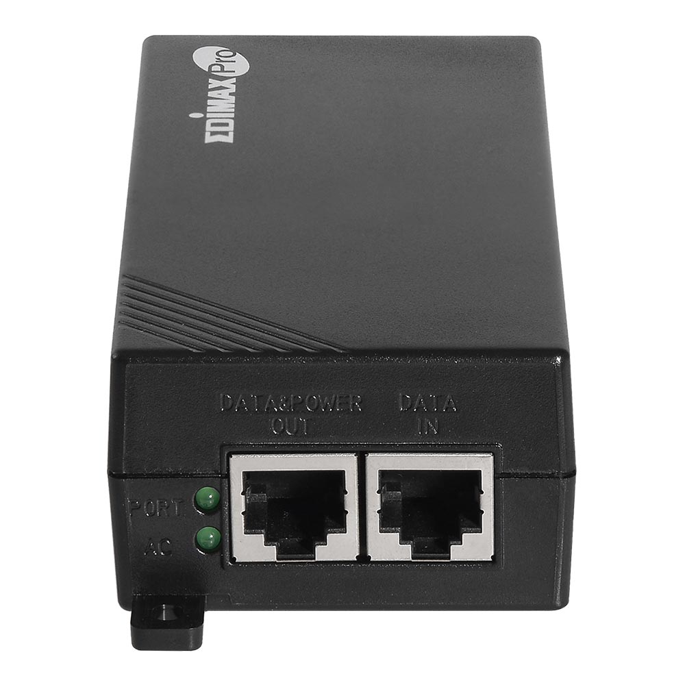 gp-101it Edimax 1 Port 1 Port PoE Injector, 100V ac, 240 V ac Input 30 W, 53V dc Output, 550 mA
