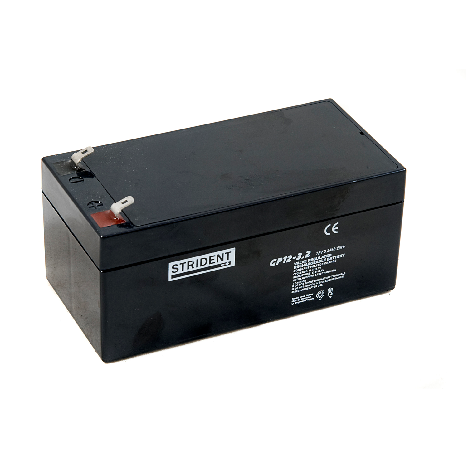 Strident 12 V Battery, 3.2 Ah, 67mm x 61 mm