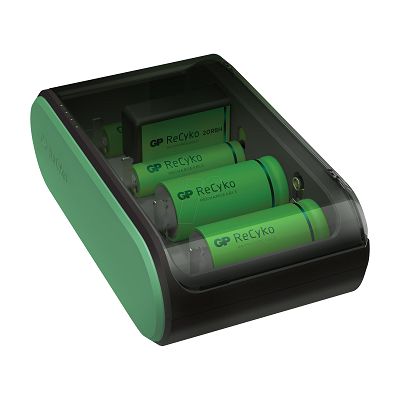 Gp Batteries B631 Battery Charger For 2.8V 550 mA, 9 V, AAA, C, D, AA, 6
