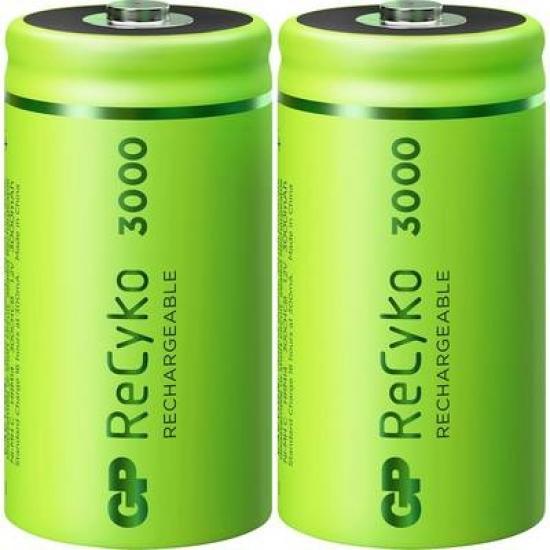 GP300CHCB Gp Batteries Nickel Metal Hydride Rechargeable C Battery, 3 Ah