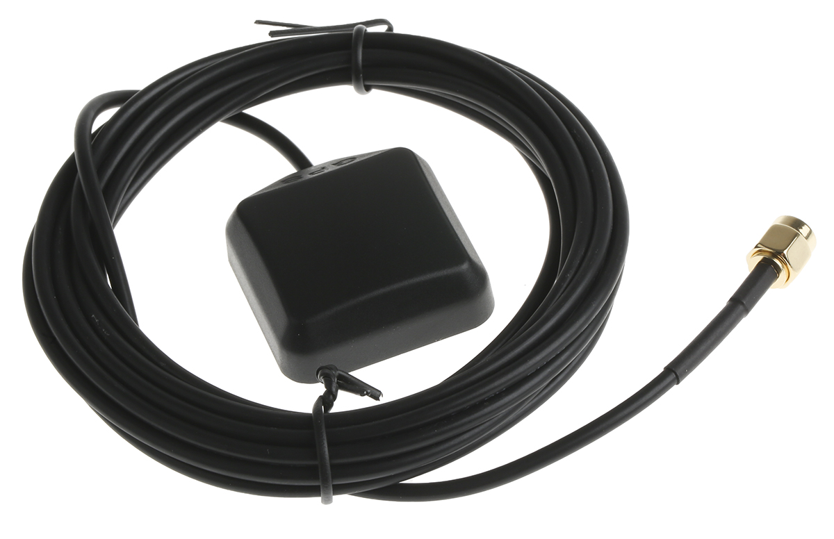 CTi GPS-TRK/WP Square GPS Antenna with Crimp Type Connector, GPS
