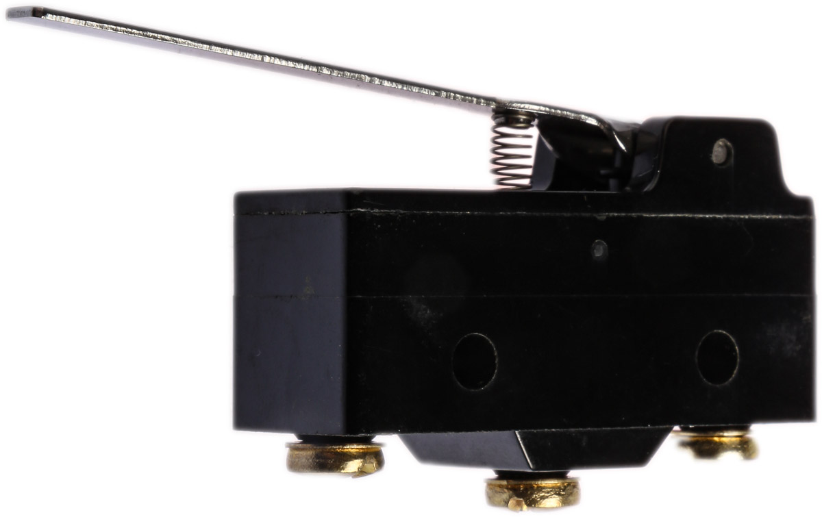 gptbls01 ZF Long Hinge Lever Micro Switch, Screw Terminal, 20 A, 250 V ac, SPDT