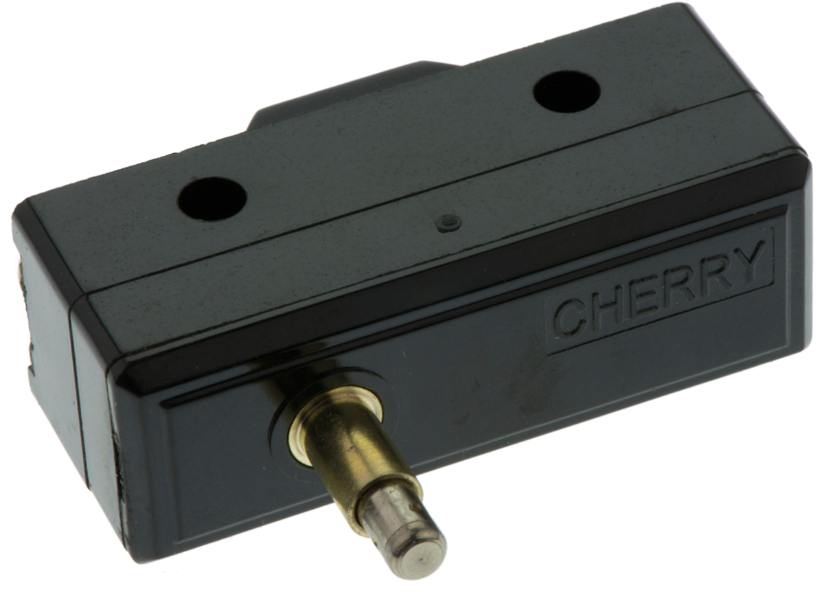 gptcnd01 ZF Button Micro Switch, Screw Terminal, 20 A, 250 V ac, SPDT