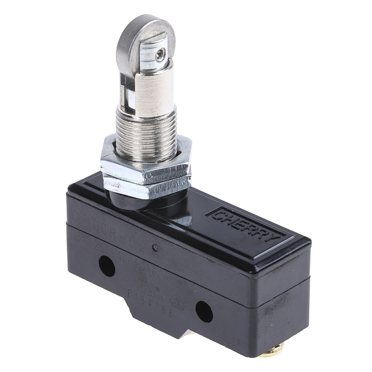 ZF Roller Micro Switch, Screw Terminal, 20 A, 250 V ac, SPDT