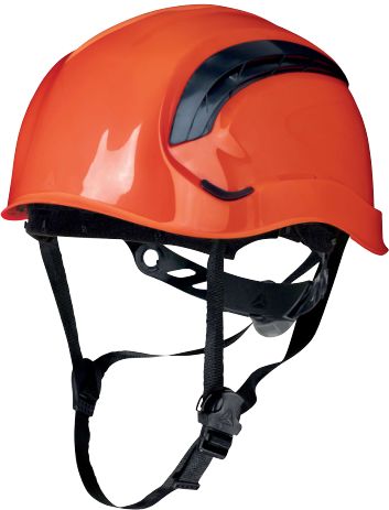 Delta Plus GRANITE WIND Orange Safety Helmet Chin Strap Included Ventilated Adjustable