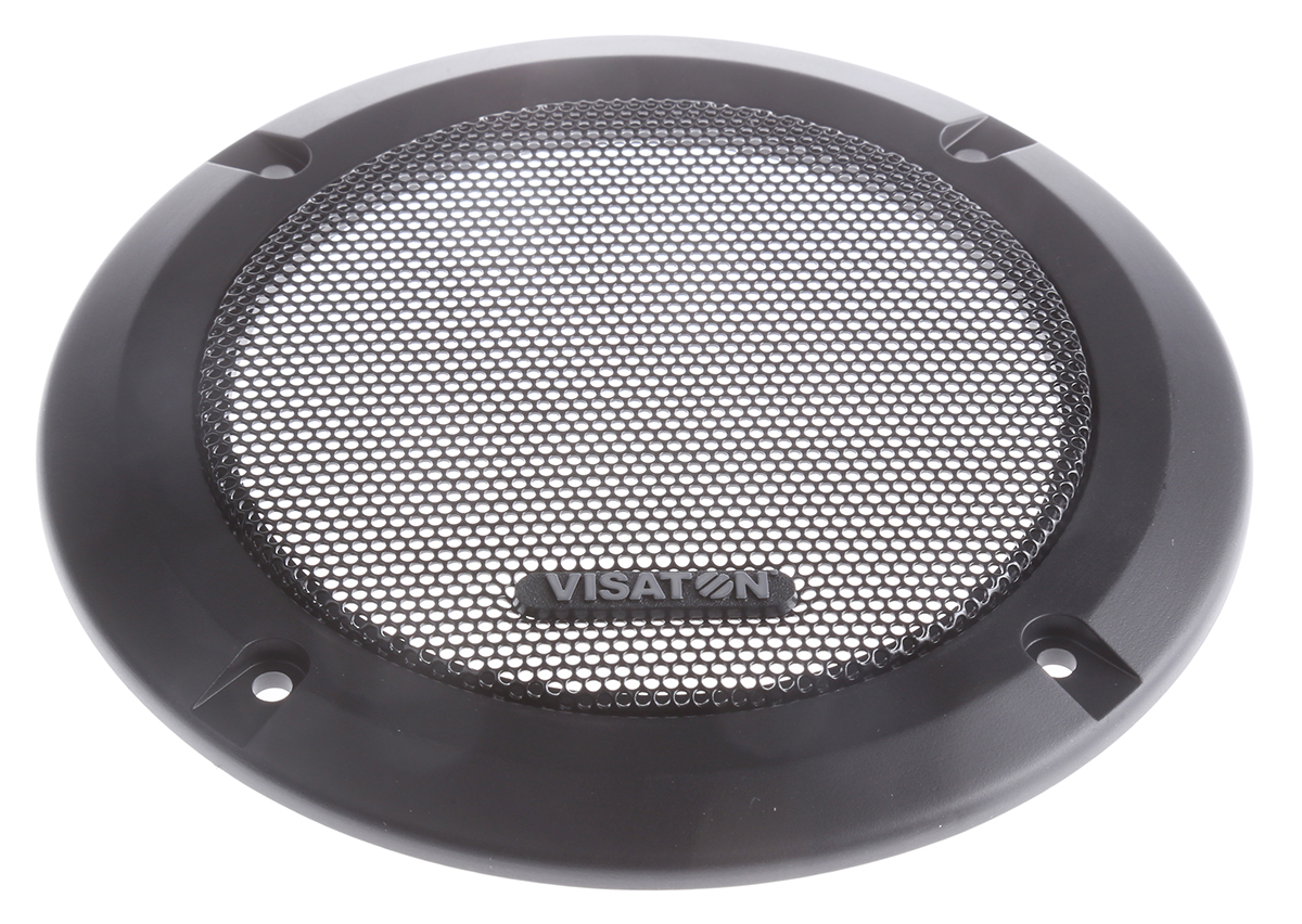 grille-10-rs Visaton Black Round Speaker Grill