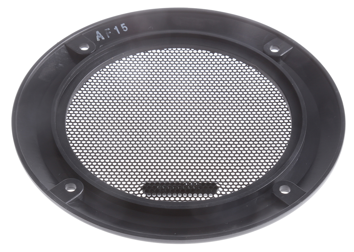 grille-10-rs Visaton Black Round Speaker Grill