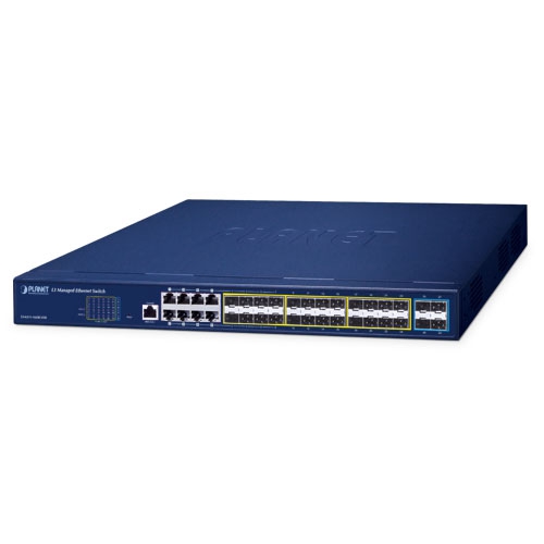 Planet GS-6311-16S8C4XR Managed Switch 16 Port RJ45 Power Over Ethernet