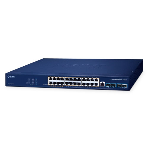 Planet GS-6311-24HP4X Managed Switch 8 Port RJ45 Power Over Ethernet