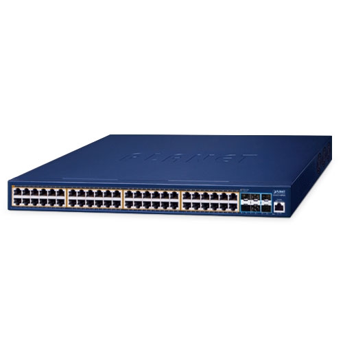Planet GS-6311-48P6X Managed Switch 48 Port RJ45 Power Over Ethernet