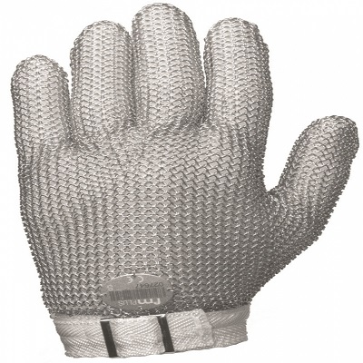 Niroflex easyfit Brown Stainless Steel Glove, Size 5, Nitrile Coating