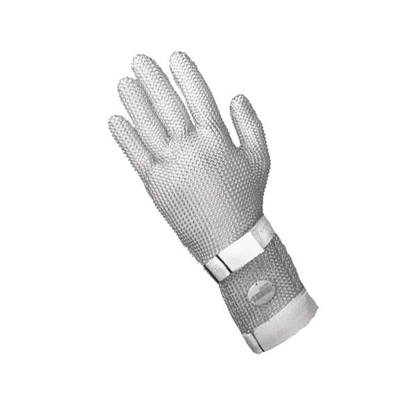 Niroflex easyfit White Stainless Steel Glove, Size 7, Nitrile Coating
