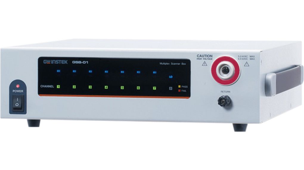 GW Instek GSB-01 Insulation Tester, 5000 V ac/dc Min, 6000 V dc Max