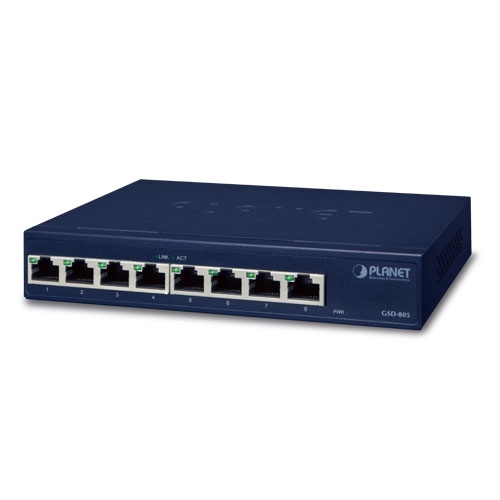 Planet GSD-805 Unmanaged 8 Port RJ45