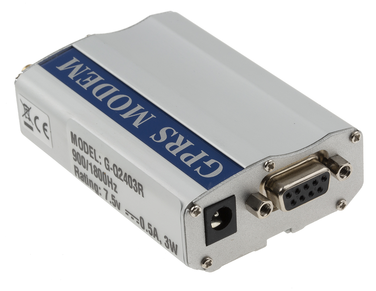 gsm-q2403 Quasar RS232 Modem, 900 to 1800 MHz