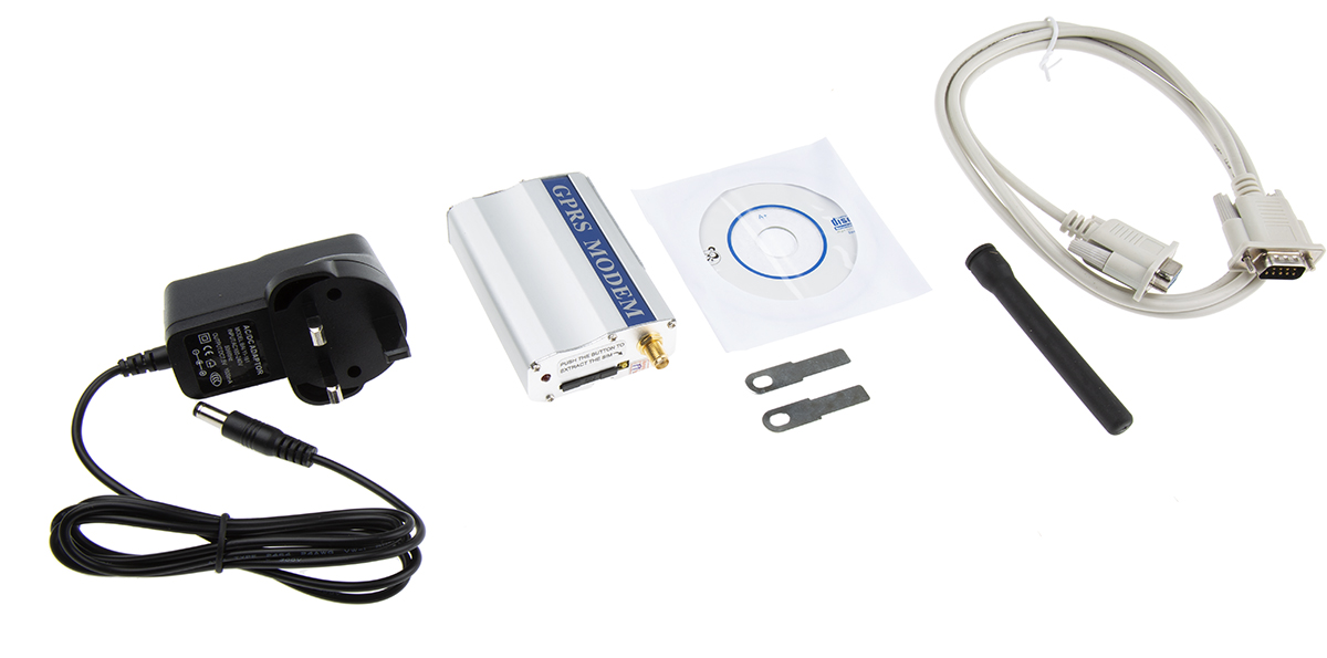 gsm-q2403 Quasar RS232 Modem, 900 to 1800 MHz