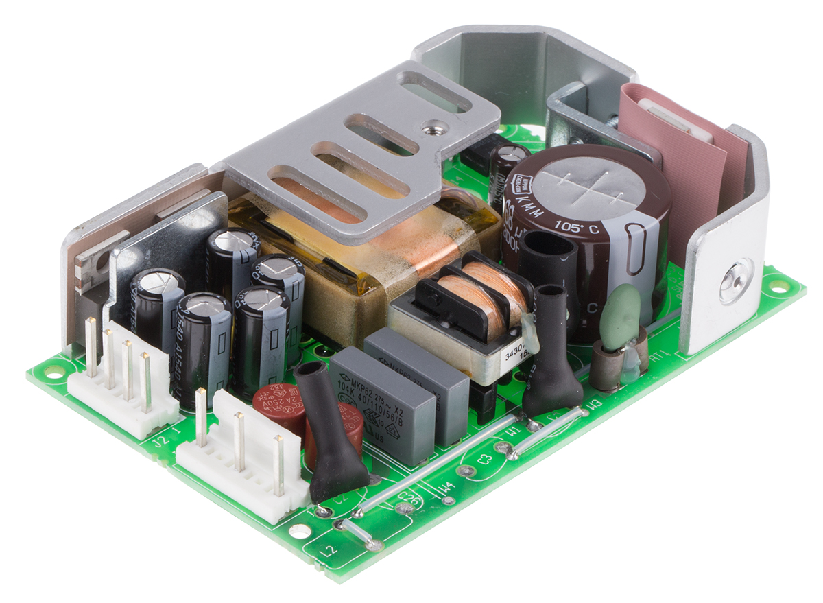 SL Power / Advanced Energy Switching Power Supply, GSM28-12G 28V dc, 5.5A, 28 W, Input 85V ac to  264V ac