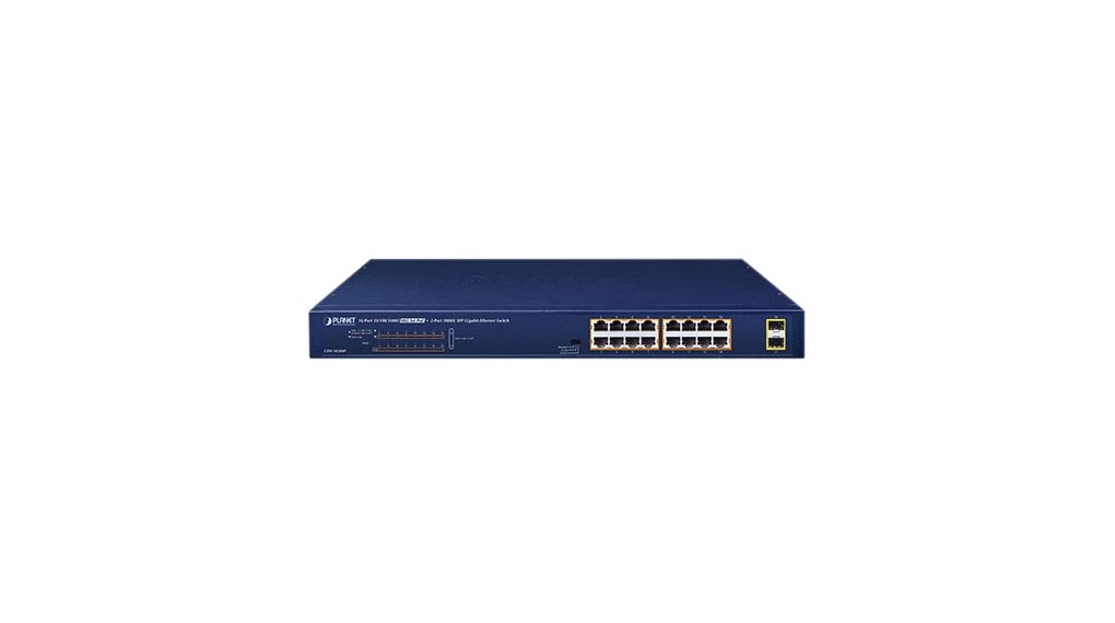 gsw-1820hp Planet GSW-1820HP Unmanaged 18 Port Gigabit Switch Power Over Ethernet