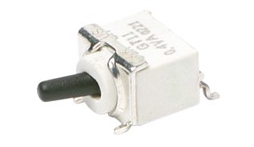 C & K Toggle Switch, Surface Mount, Latching, SPDT, Solder Terminal, 20 V dc, 20 V ac