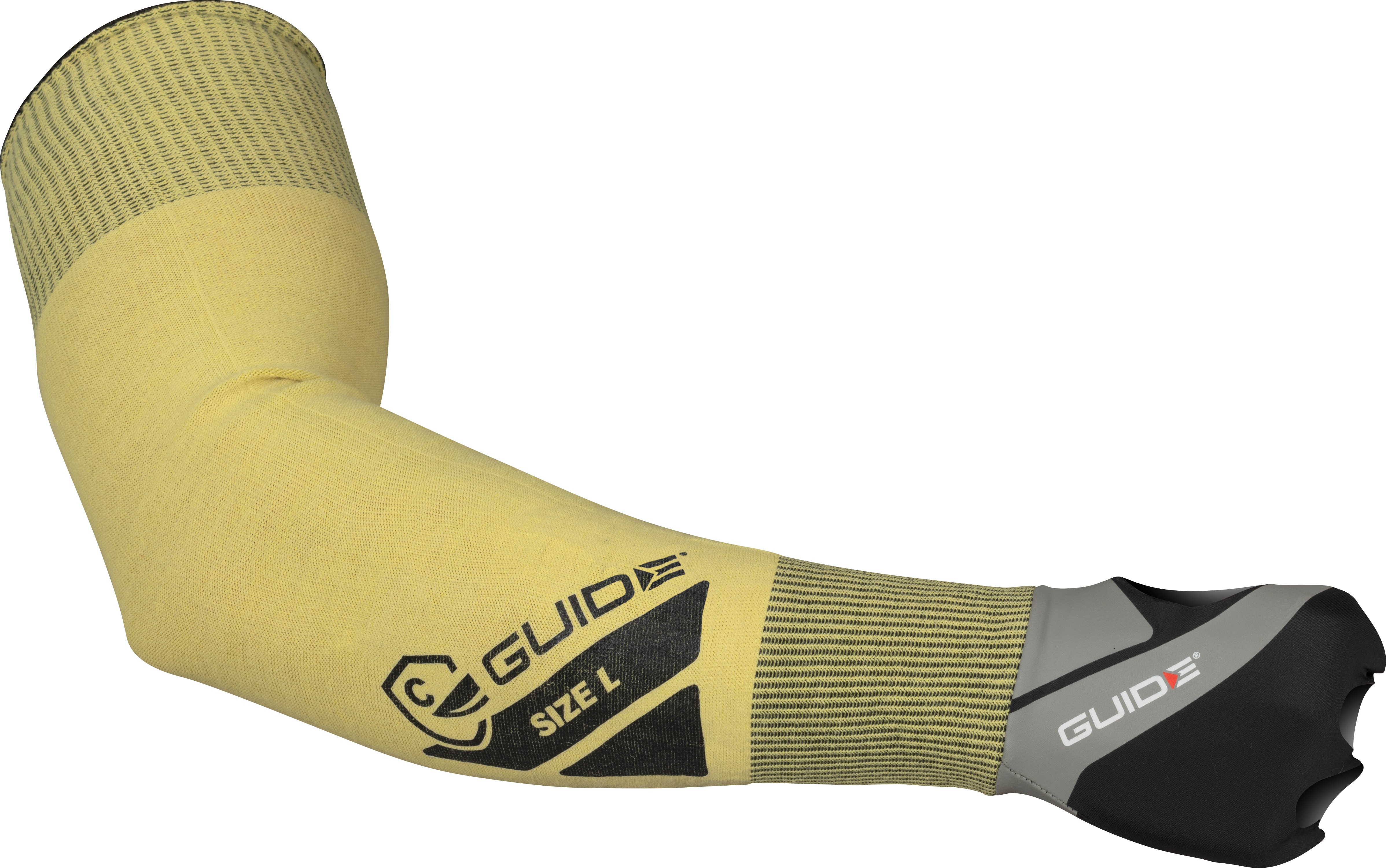 GUIDE GLOVES Guide 370 Yellow, Black Elastane, High Performance Polyethylene, Nylon, Para Aramid, Steel Fibre Protective