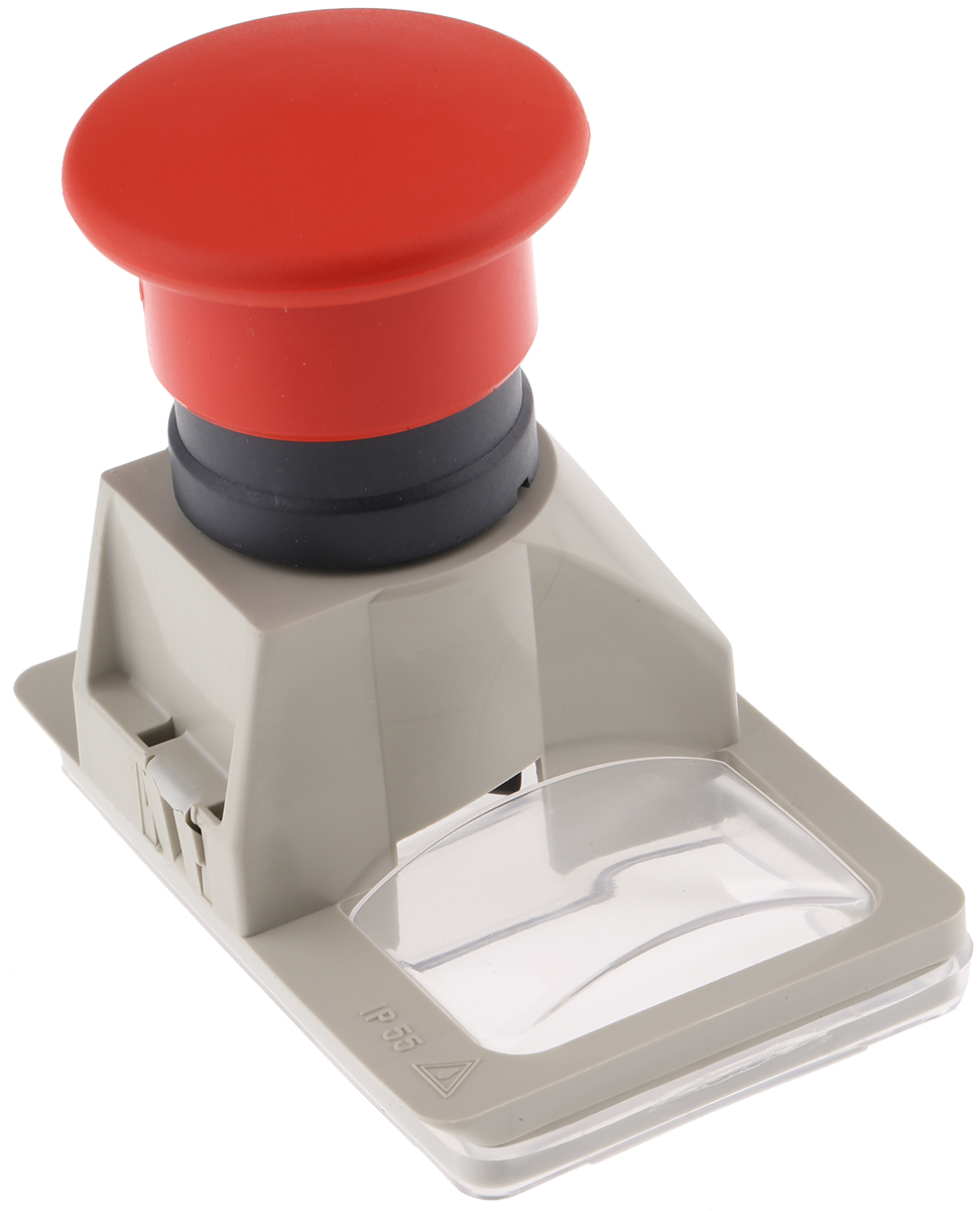Schneider Electric TeSyS GV Series Spring Return Emergency Stop Push Button, IP55